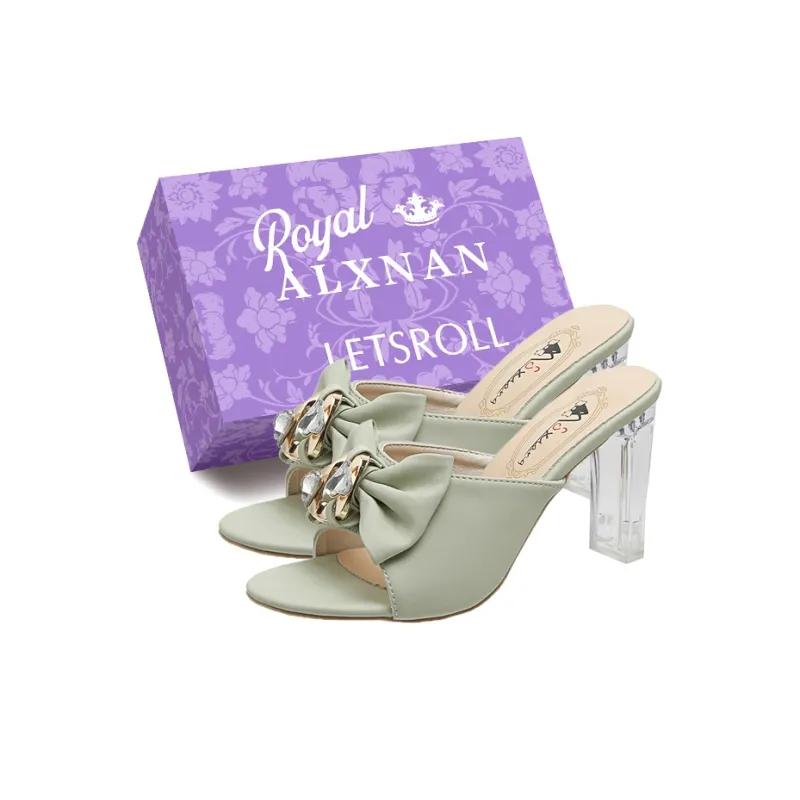 Alxnan Slip Resistant Slide Slippers Women's Box-3