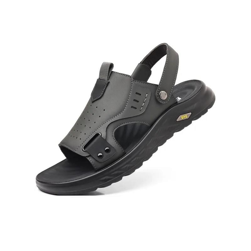 Bindu Beach Sandals Men Gray-7