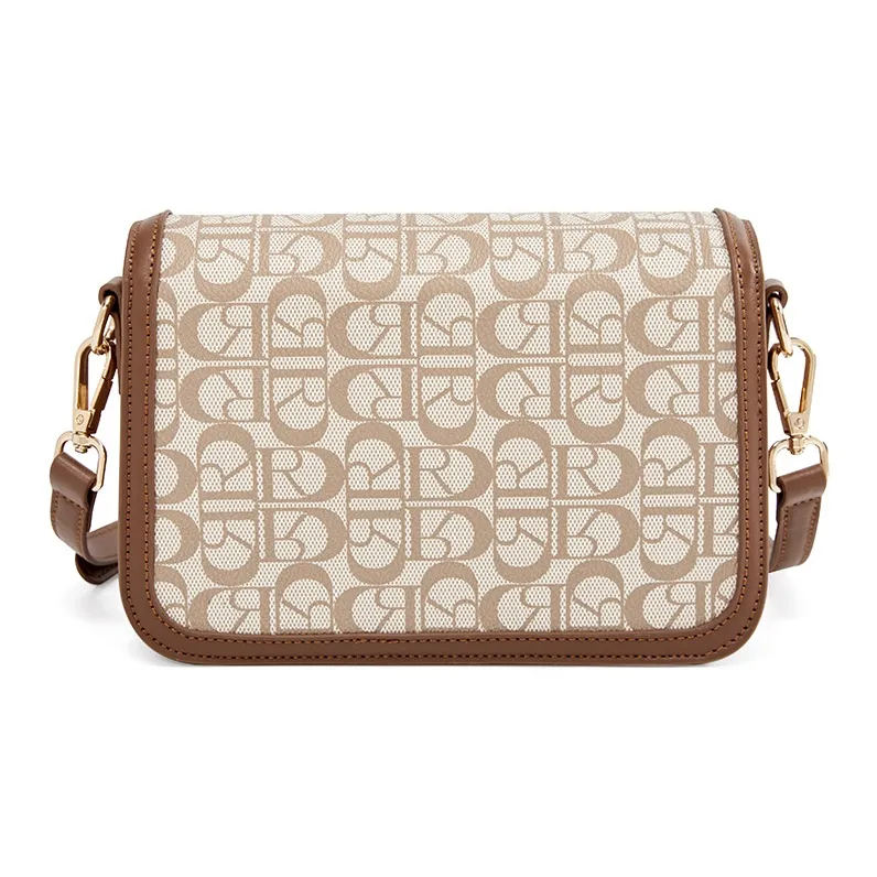 RED DRAGONFLY PVC Shoulder Bag Women's Milk Tea/Caramel-2
