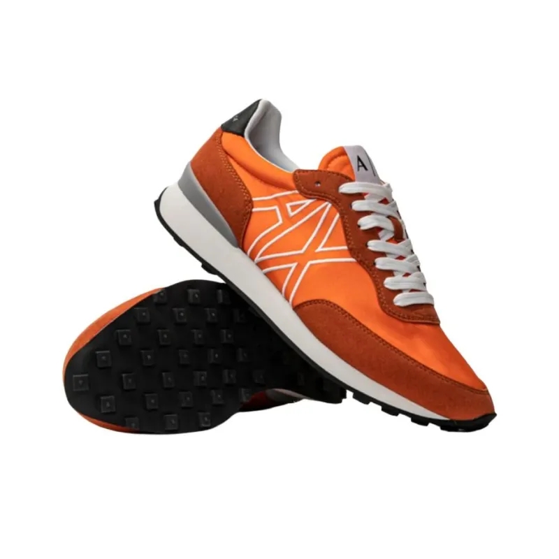 ARMANI EXCHANGEAE Low Top Casual Shoes Men's Orange-4