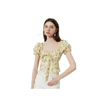 DPLAY Shirts Women's Southern French Daisy