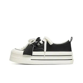 RED DRAGONFLY Abrasion Resistant Slip Resistant Low Top Skateboard Shoes Women's