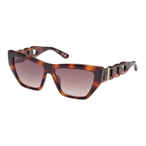 GUESS Injection Square Sunglasses Women's Tortoiseshell