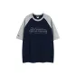 Navy Blue & Heather Gray