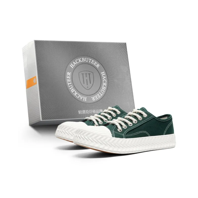 HACKBUTEER Low Top Skateboard Shoes Unisex Box Included-4