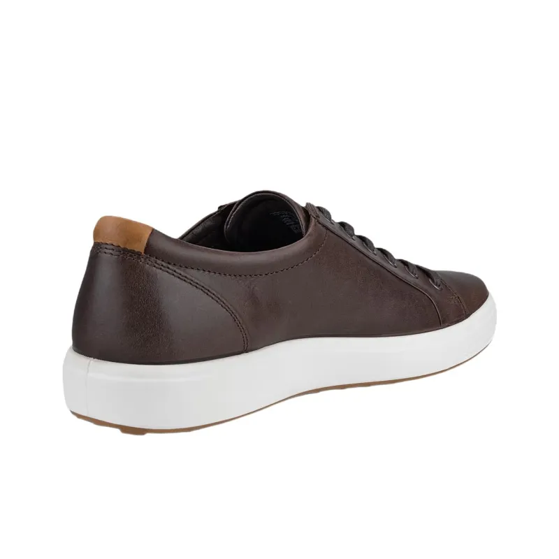 Ecco Soft 7 Abrasion Resistant Low Top Skateboard Shoes Men's Brown-2