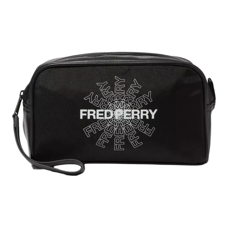 FRED PERRY Polyester Toiletry Bag Men's Black-0