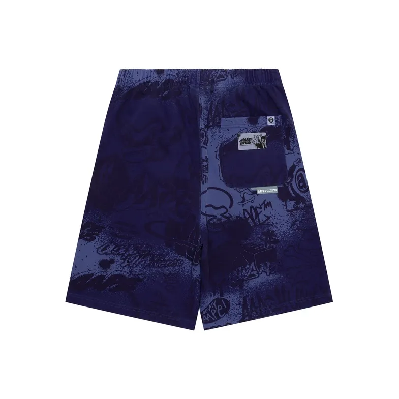 Aape Printed Shorts-1