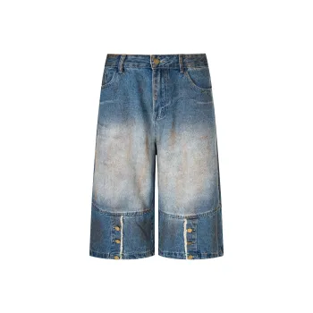 JASONWOOD Denim Shorts Unisex Blue
