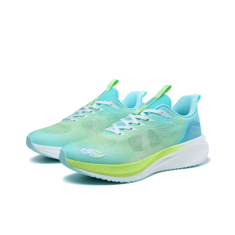 AVJV Running Shoes Men Low Top Cyan-1