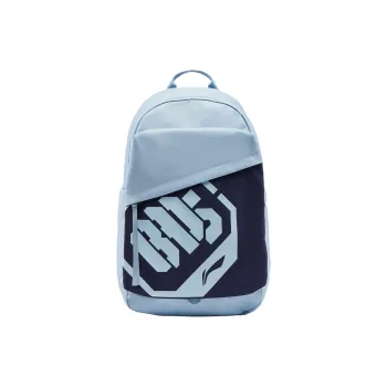LiNing BadFive Polyester Backpack Unisex Soft Matte Blue & Ore Blue