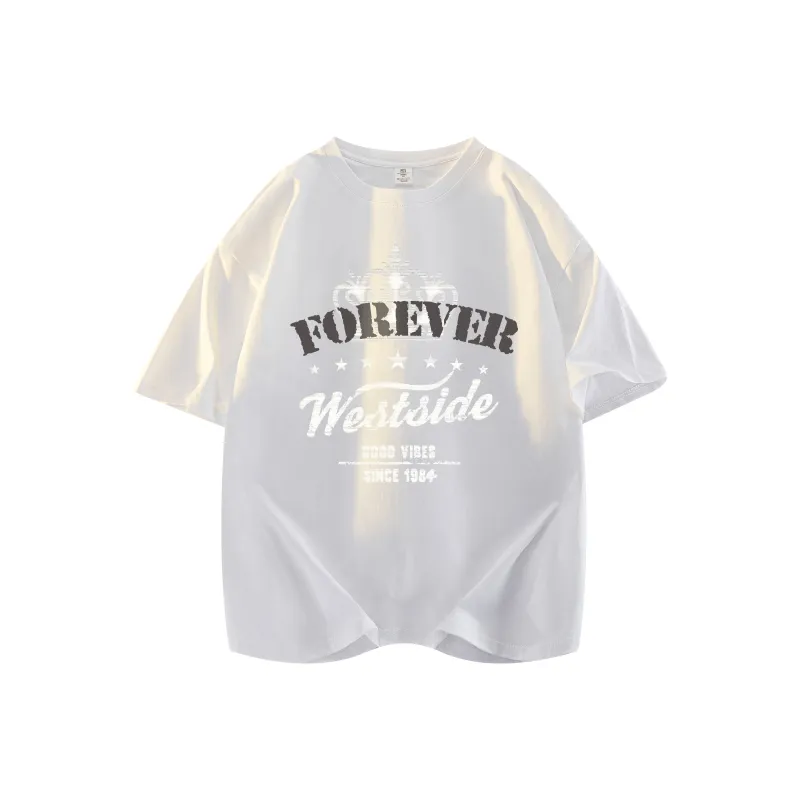 FOREVER 21 Drop Shoulder Sleeve T Shirt Women's-0
