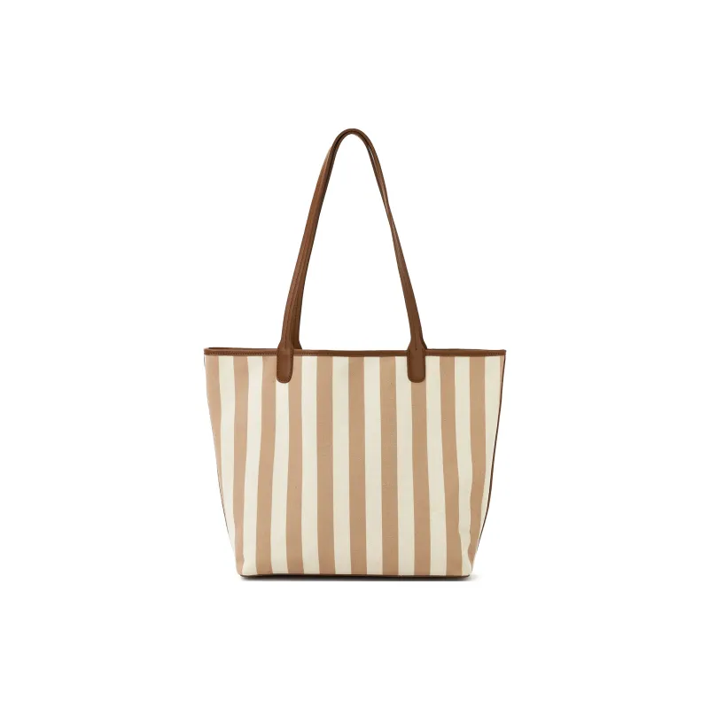 Lee PU+Canvas One Shoulder Handbag Tote Regular Women's Multicolor-13
