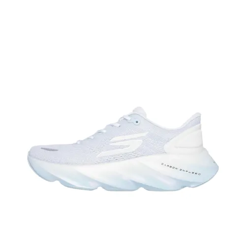 Skechers SKX dust Burst Low Top Running Shoes Women's Light Blue