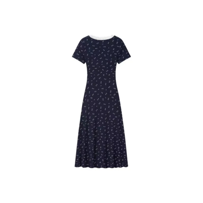 Cotton Gene Short Sleeved Dress Women's-1