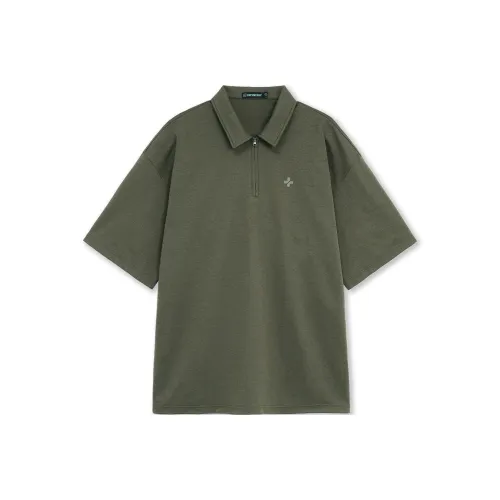 BD.POWER UP+ T Shirts Unisex Army Green