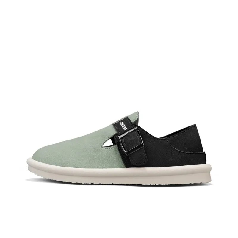 JKEM Shock Absorbers With Slip Resistant And Abrasion Resistant Properties Low Top Casual Shoes Men's-5
