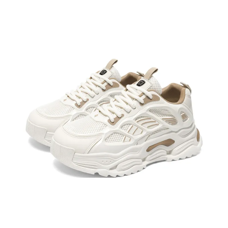 HACKBUTEER Low Top Chunky Sneakers Men's Box Included-8