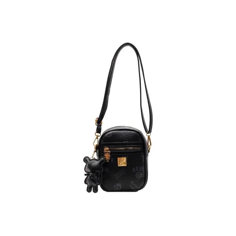 TOUTSEUL YOLO PU Crossbody Bag, Shoulder Bag Women's White/Black/Pink/Brown-5
