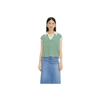 Broadcast T Shirts Women's L92 Green Quartz Strip
