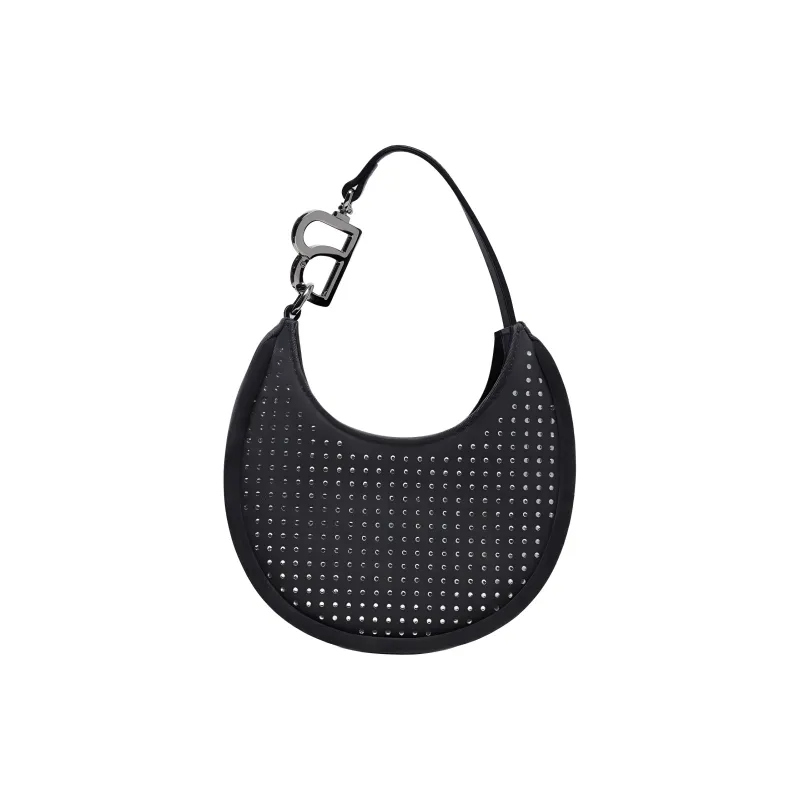 A BATHING APE Moon Rhinestone Cross Body Bag-1