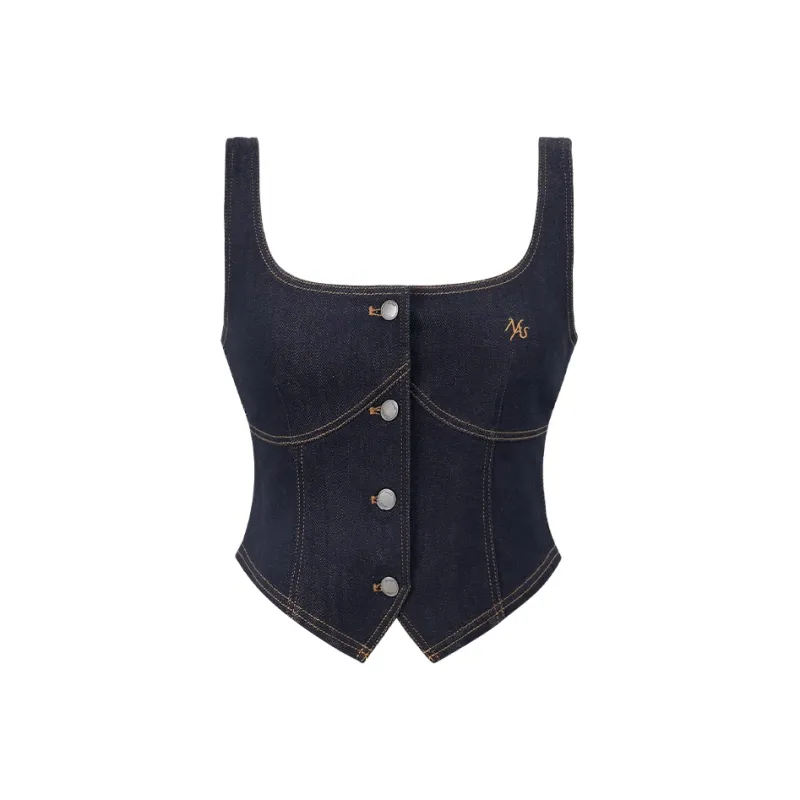 NAWS Tank Tops Women's Original Denim-0