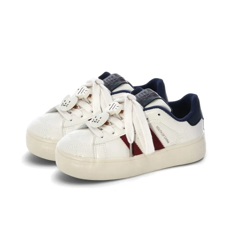 SHUXIAOBEI Anti Slip Wear Resistant Low Top Skateboard Shoes Women's-0