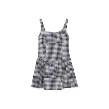 AURORA MUSE Slip Dresses Women's Plaid