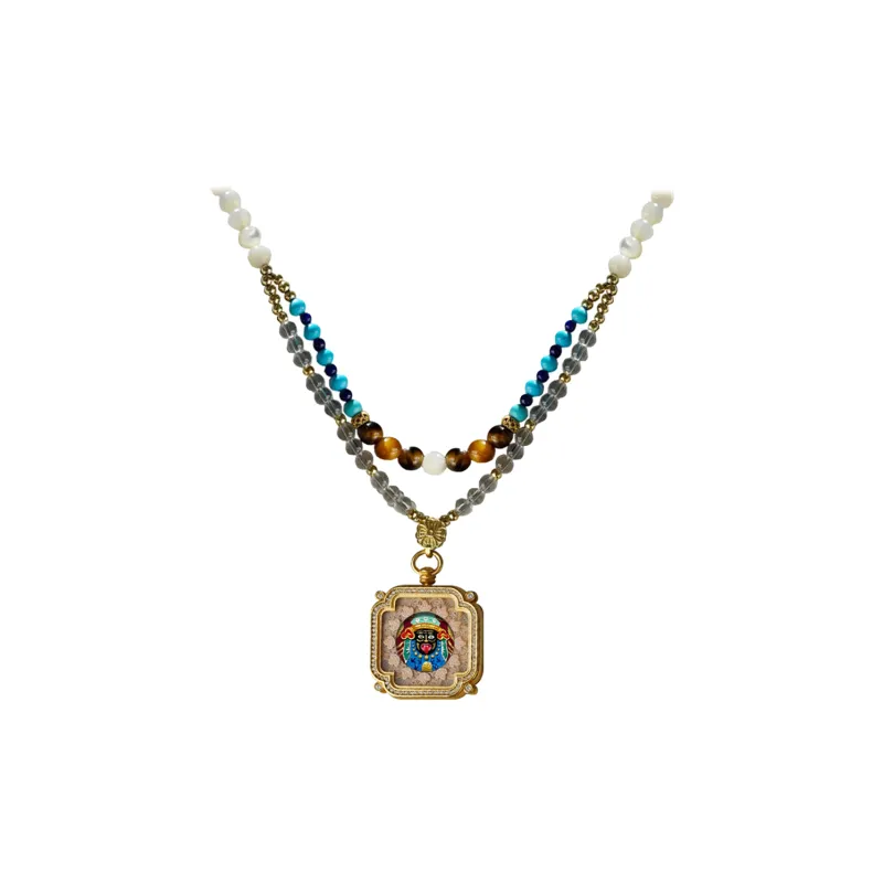 MUXIANG Necklaces Unisex-5