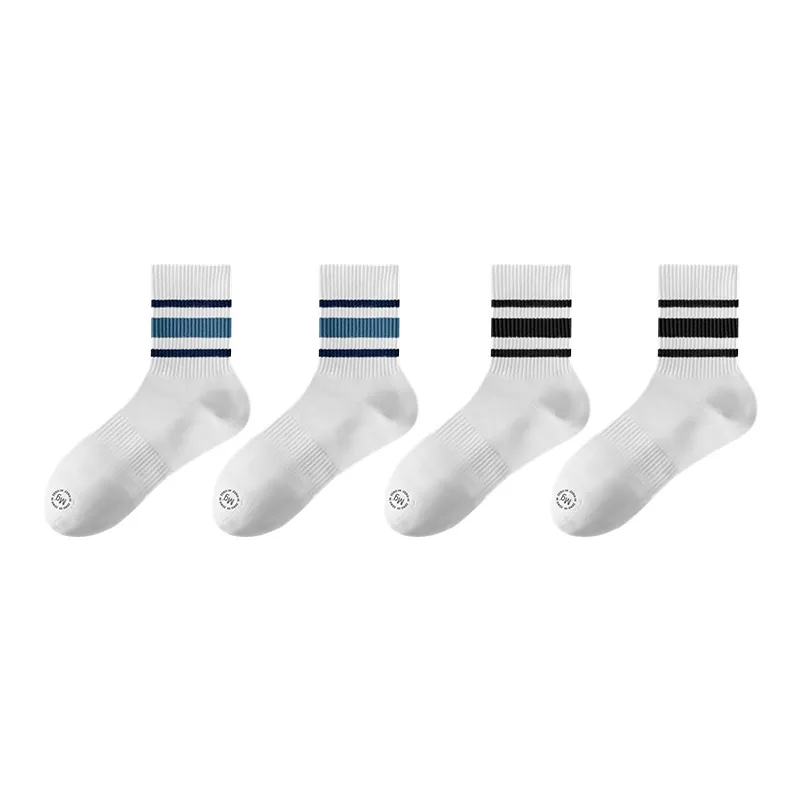 ZEROIN Mid Calf Socks Unisex 4 Pack-0