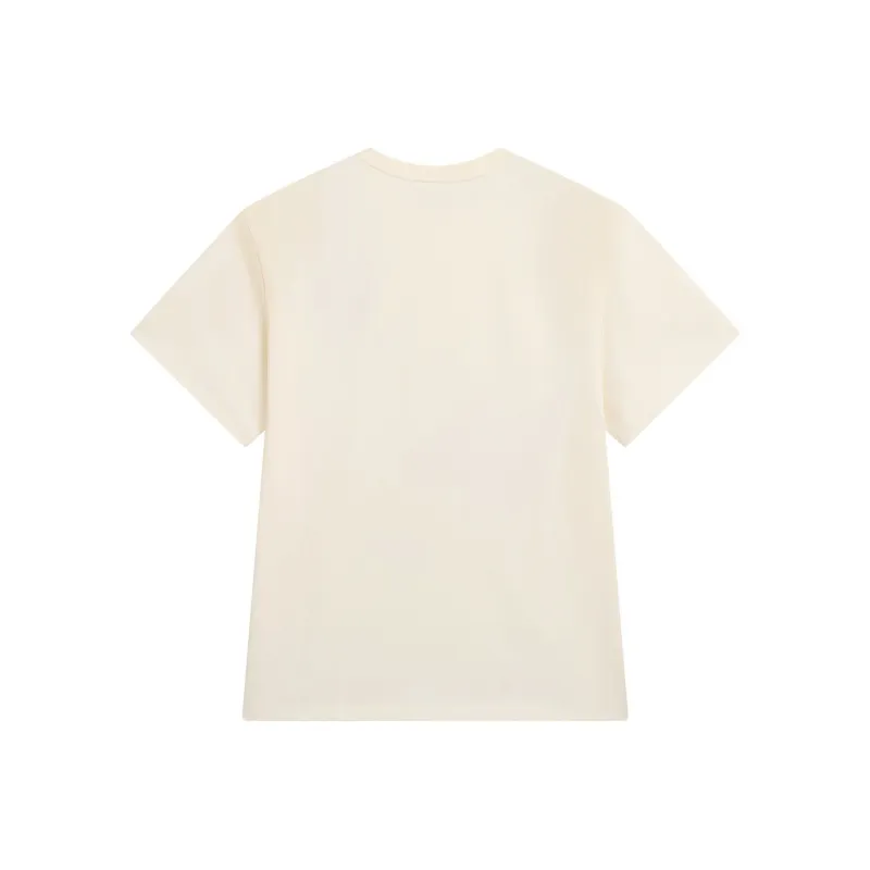 ZIHAN T Shirts Women's Beige Gold-1