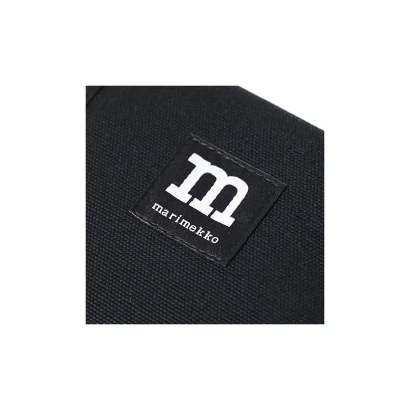 Marimekko Cotton Wallet Unisex Black-4