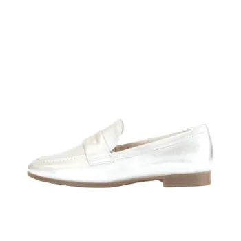 Gabor Comfort Loafers 1.5cm Women's Silver