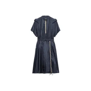 PRADA Re Nylon Zip up Utility Dress