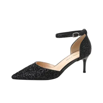 QITUMAUL High Heels Women's Champagne