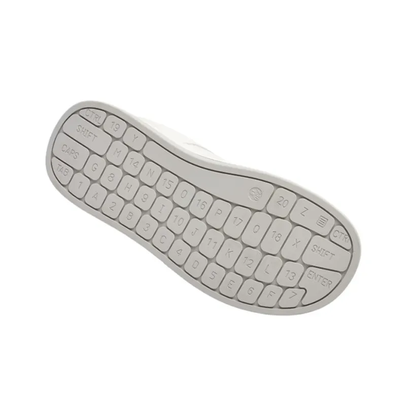 JOSINY Low Top Skateboard Shoes Women's Ecru-3