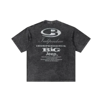 Jeep Yao Series T Shirt Unisex Black