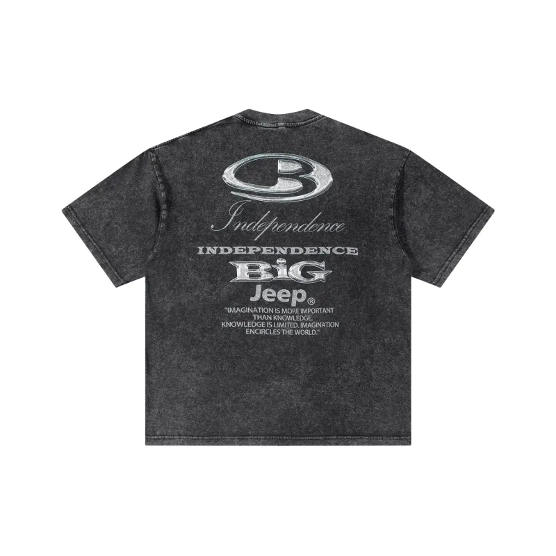 Jeep Yao Series T Shirt Unisex Black-0
