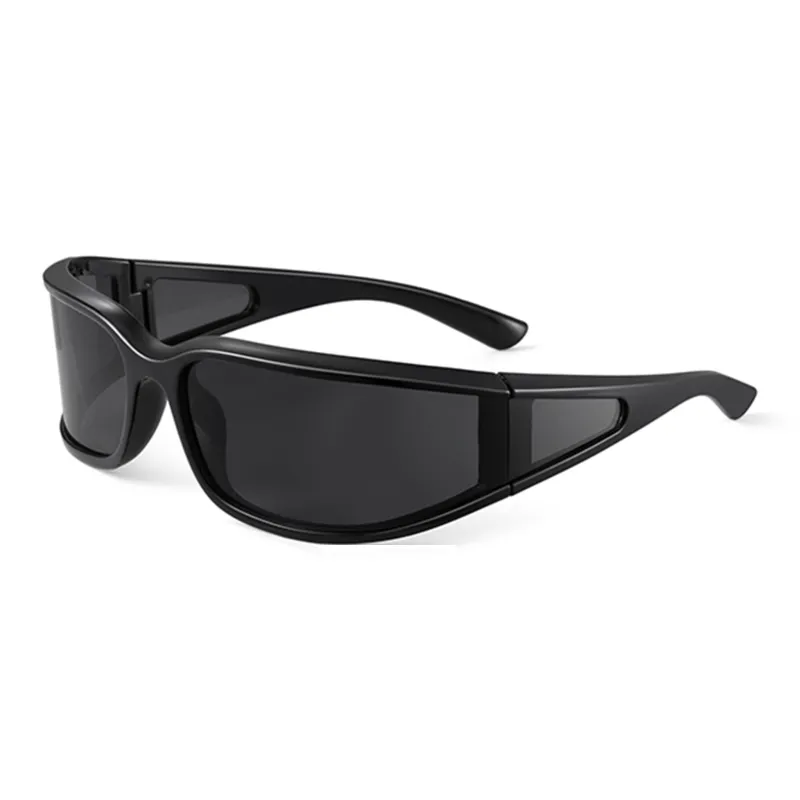 COLORE.IN TR/Memory Plastic Irregular Shape Sunglasses Women's-0