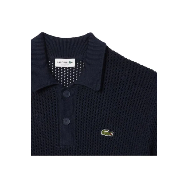 LACOSTE Knitted Polo Shirt-4