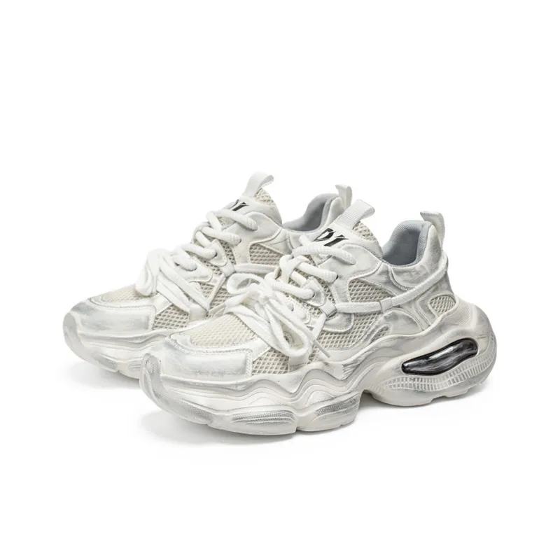 HACKBUTEER Low Top Chunky Sneakers Men's Box Included-11