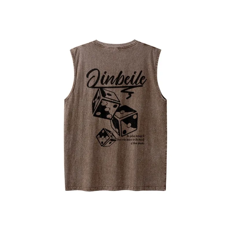 JINBEILE Tank Tops Unisex-14