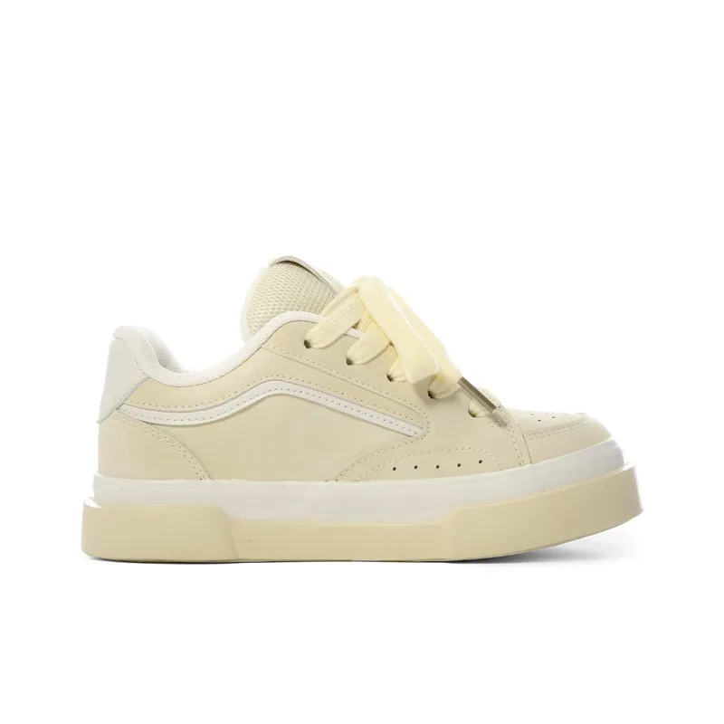 The New Age Family Low Top Skateboard Shoes Women's Yellow-2