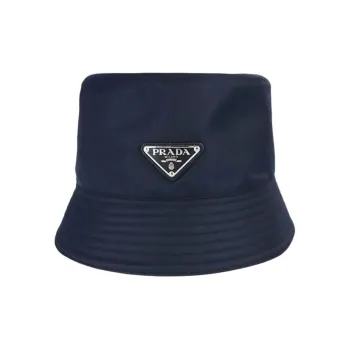 PRADA Polyamide Bucket Hats Men's Blue