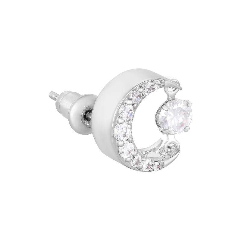 ICEGANG S925 Silver Stud Earrings Unisex-2