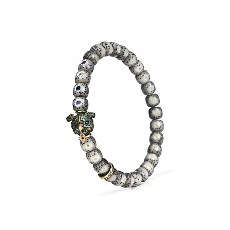 Yulan Wenwan Star Moon Bodhi Seeds Bracelets Unisex-1
