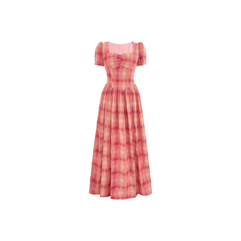 UNIFREE Short-Sleeved Dresses Women's Red-0