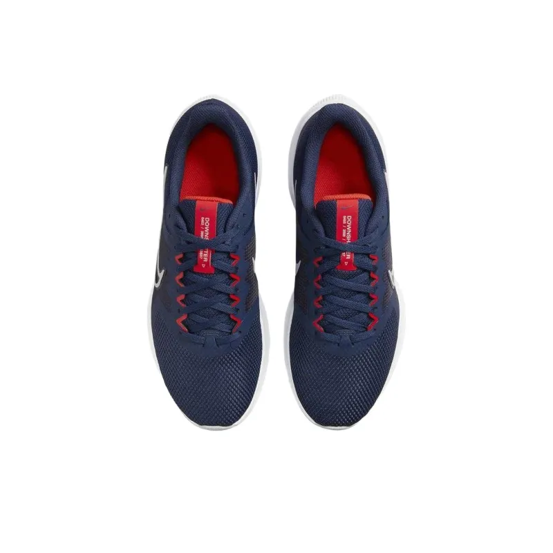 Nike Downshifter 11 Low Top Running Shoes Men's Blue-3