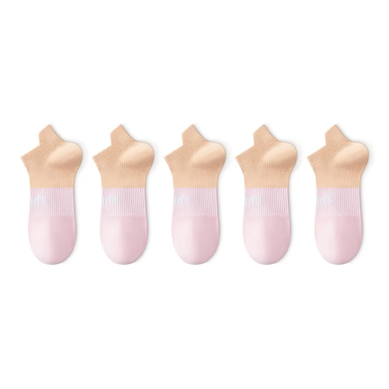 LUOLIAN Ankle Socks Women's 5 Pack-2