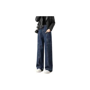 FAWENXIANGZI Jeans Women's Blue